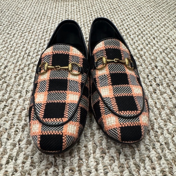 Gucci Tweed Loafers - Picture 5 of 11